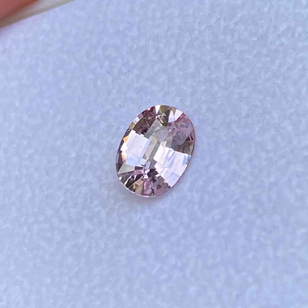 oval-light-pink-sapphire-engagement-ring-Lizunova-Fine-Jewels-Sydney-Jeweller-Sydney-NSW-Australia