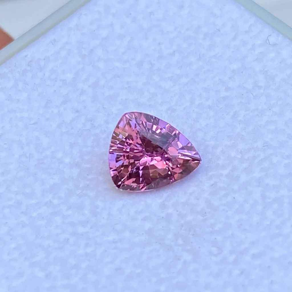 1.38ct freeform pink sapphire - Lizunova Fine Jewels