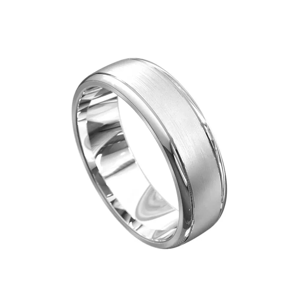 Alex | Mens wedding band - Lizunova Fine Jewels