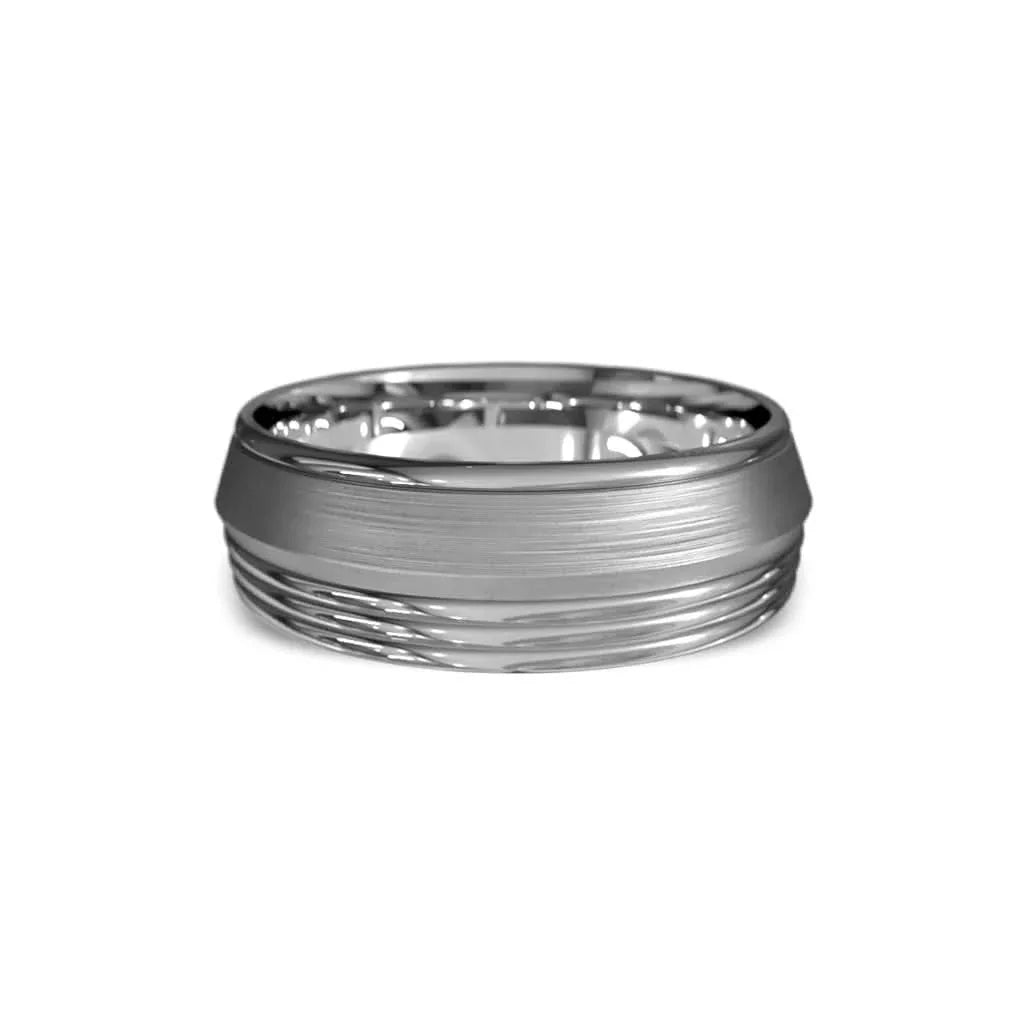Archie | Mens wedding band - Lizunova Fine Jewels