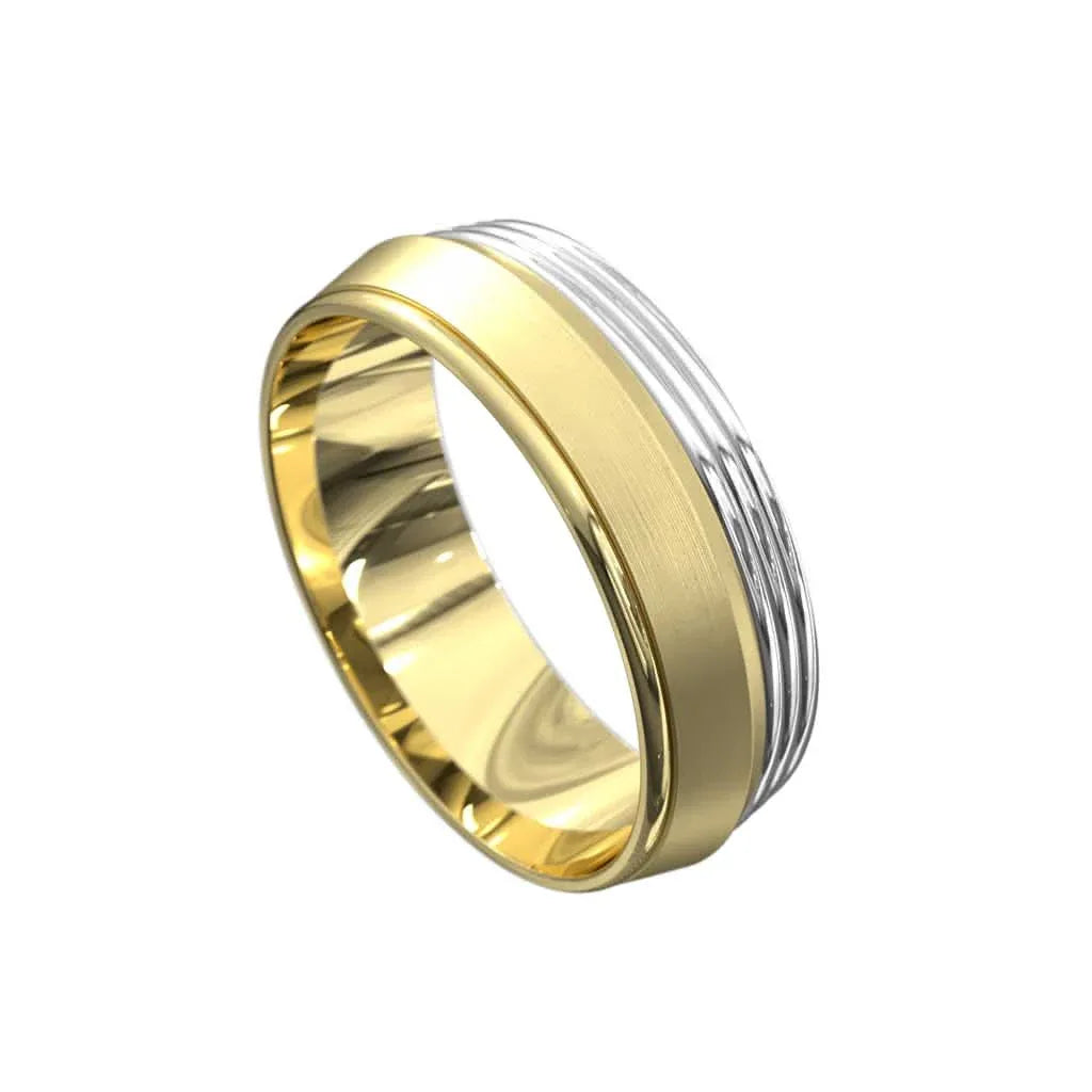 Archie | Mens wedding band - Lizunova Fine Jewels