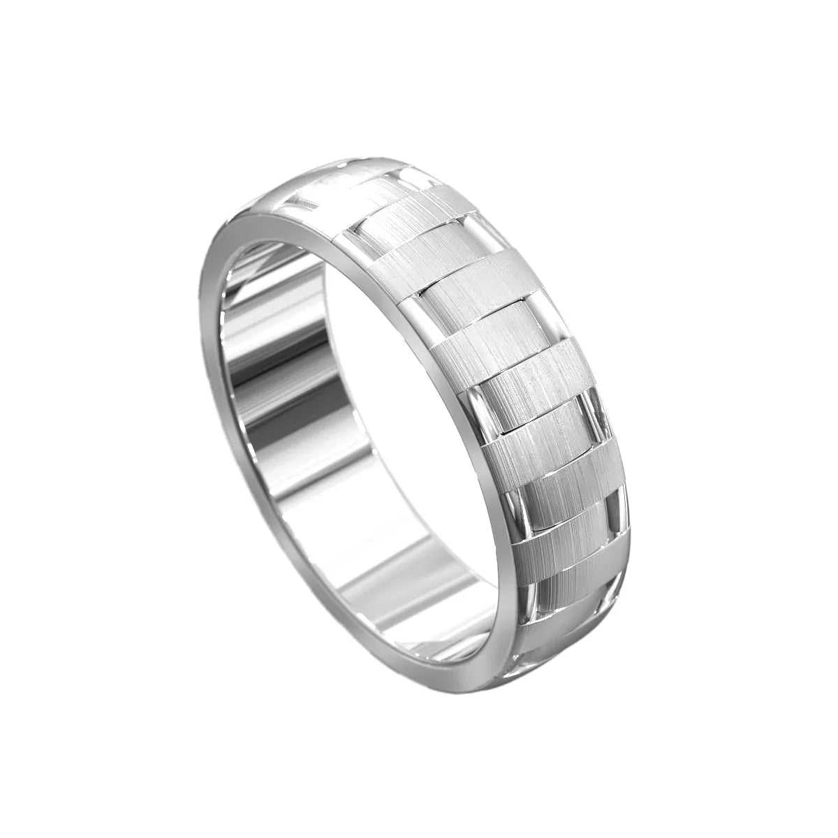 Asher | Mens wedding band - Lizunova Fine Jewels