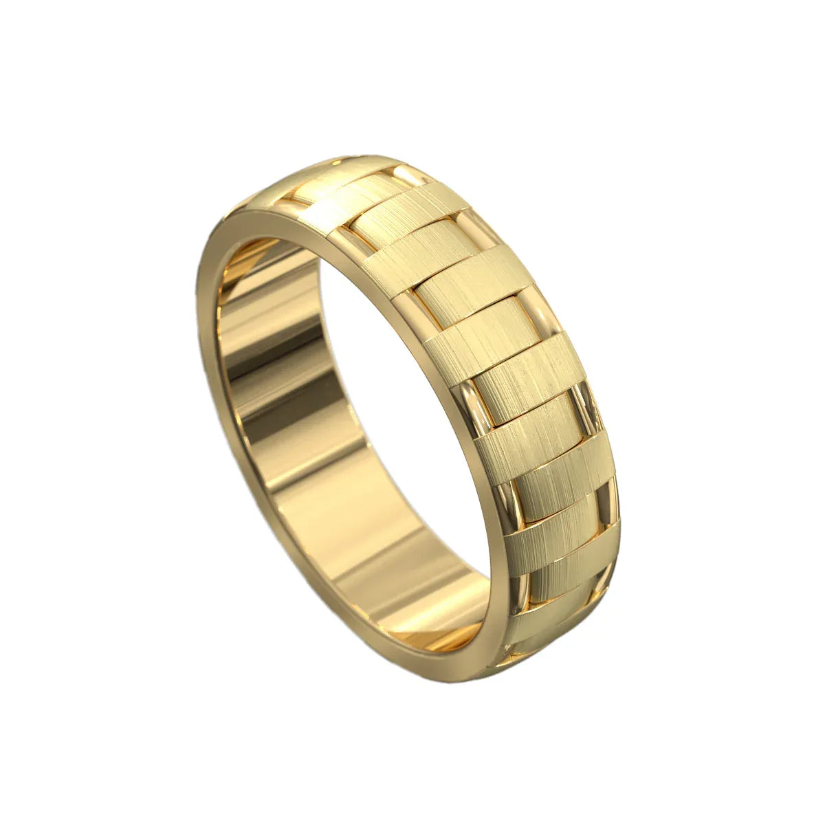 Asher | Mens wedding band - Lizunova Fine Jewels