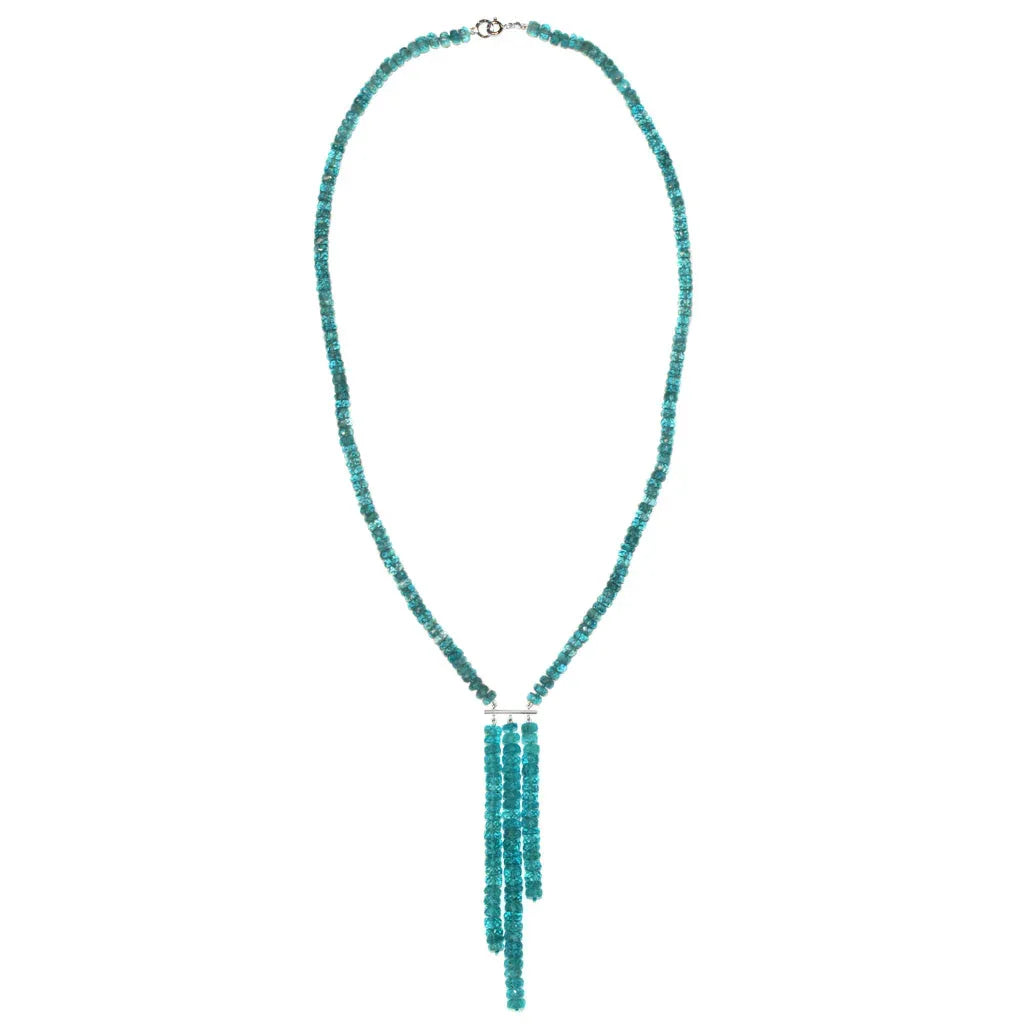 Astoria | Apatite necklace - Lizunova Fine Jewels