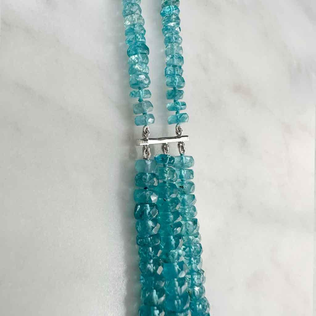 Astoria | Apatite necklace - Lizunova Fine Jewels