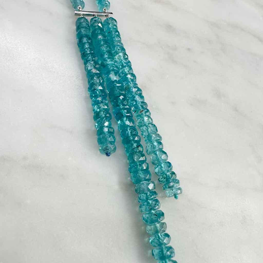 Astoria | Apatite necklace - Lizunova Fine Jewels