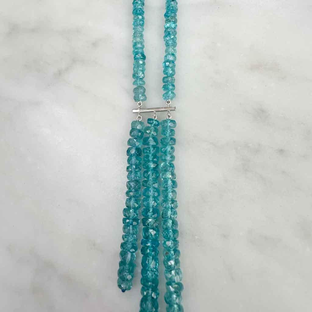 Astoria | Apatite necklace - Lizunova Fine Jewels