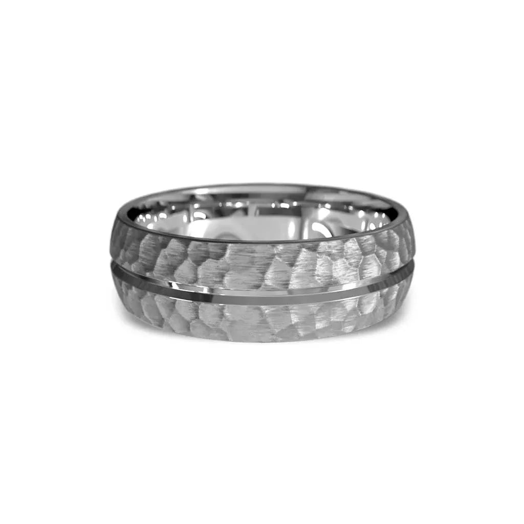Blake mens wedding band - Lizunova Fine Jewels
