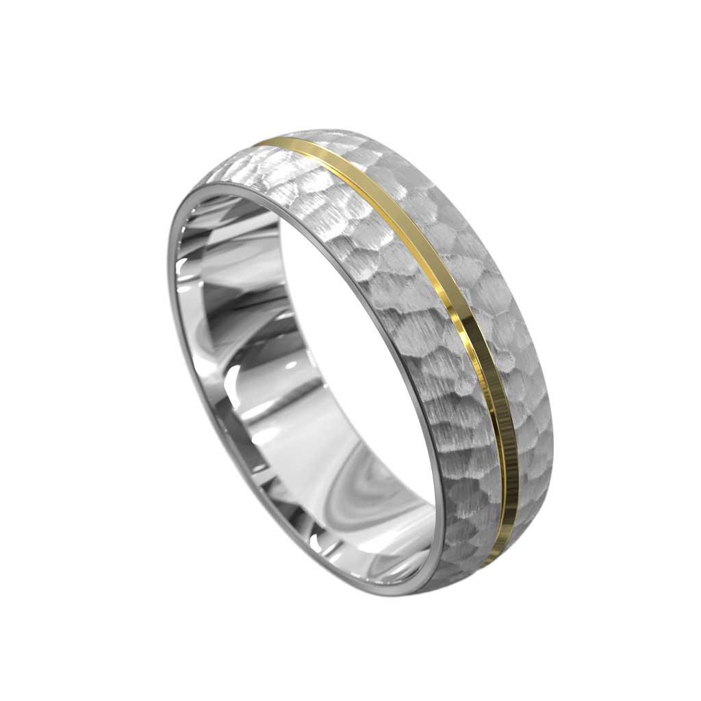 Blake mens wedding band - Lizunova Fine Jewels