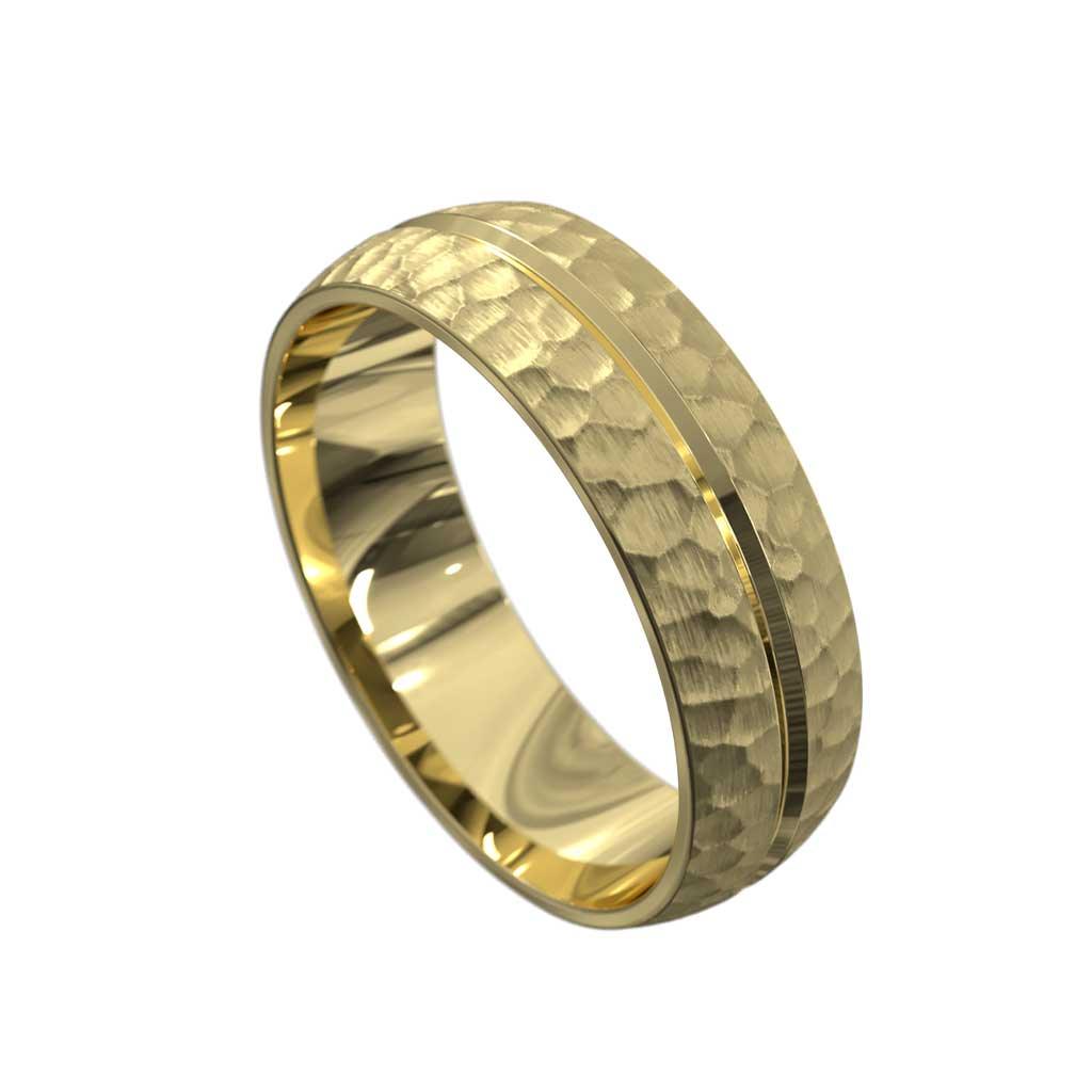 Blake mens wedding band - Lizunova Fine Jewels