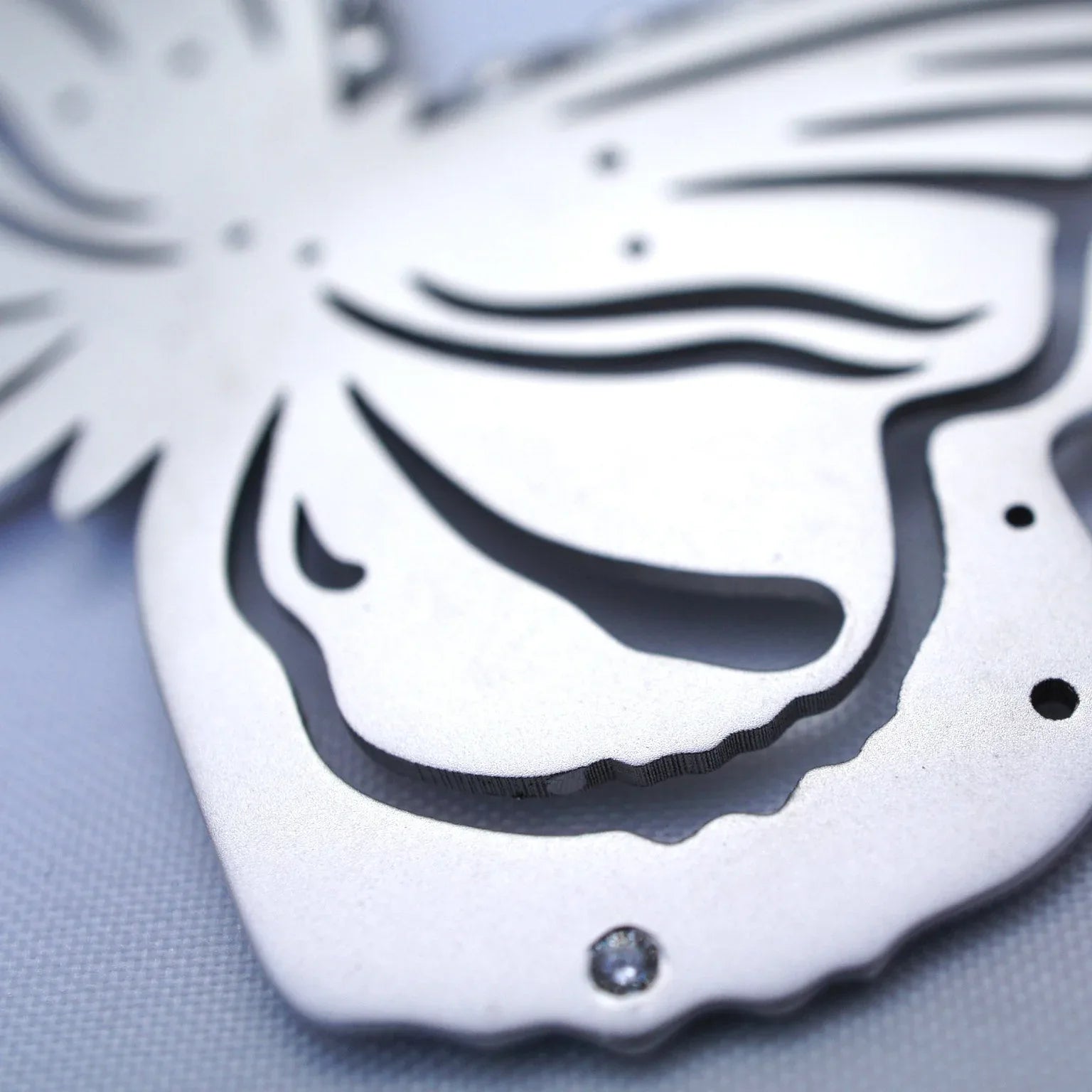 Butterfly | Silver & diamond necklace - Lizunova Fine Jewels