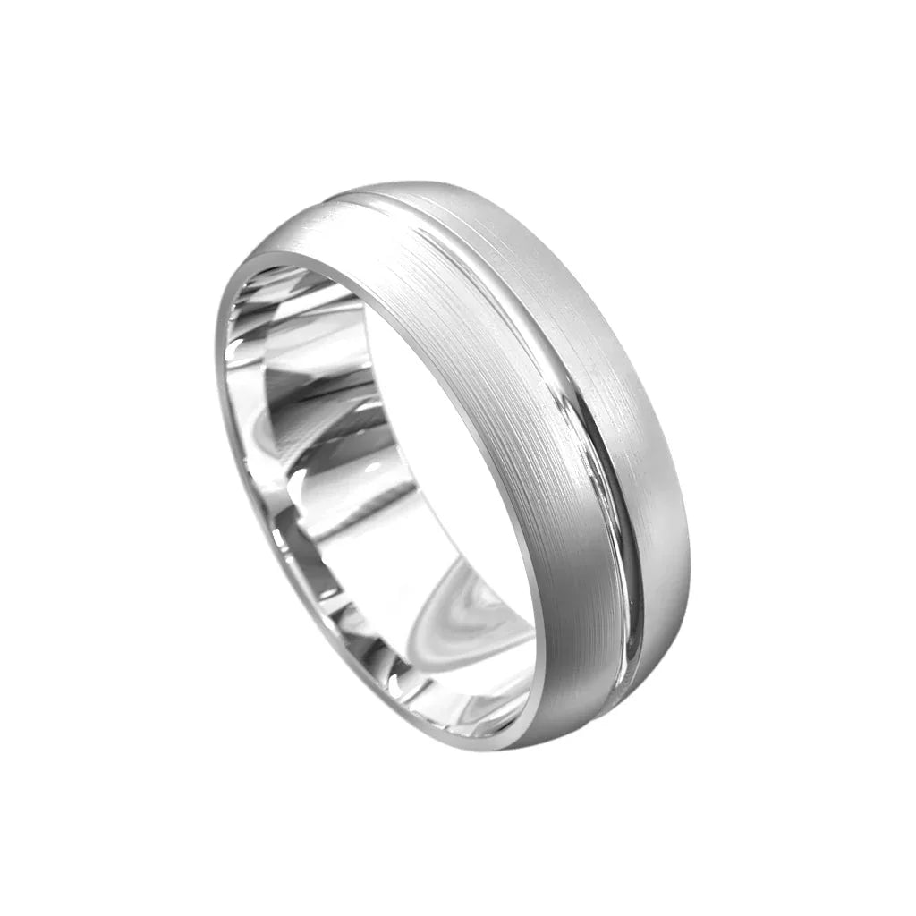 Cam | Mens wedding band - Lizunova Fine Jewels