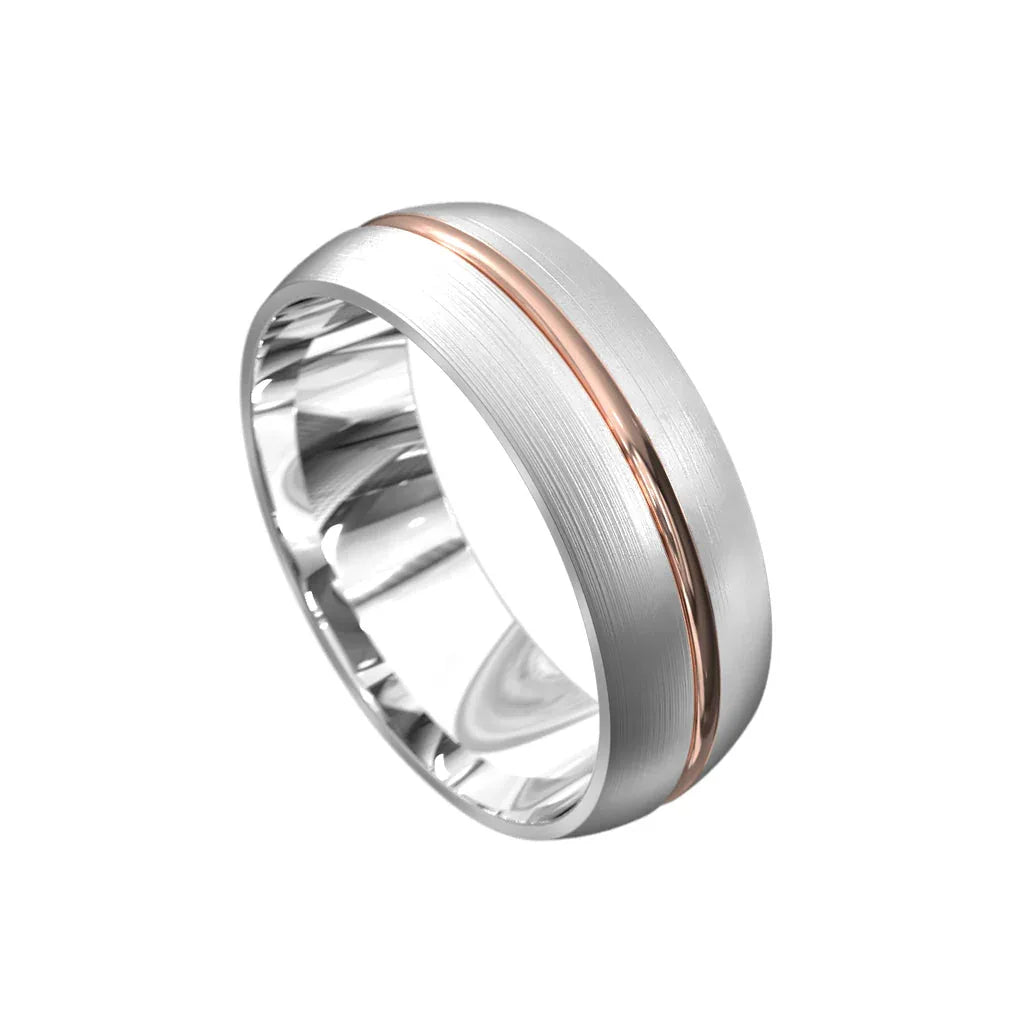 Cam | Mens wedding band - Lizunova Fine Jewels