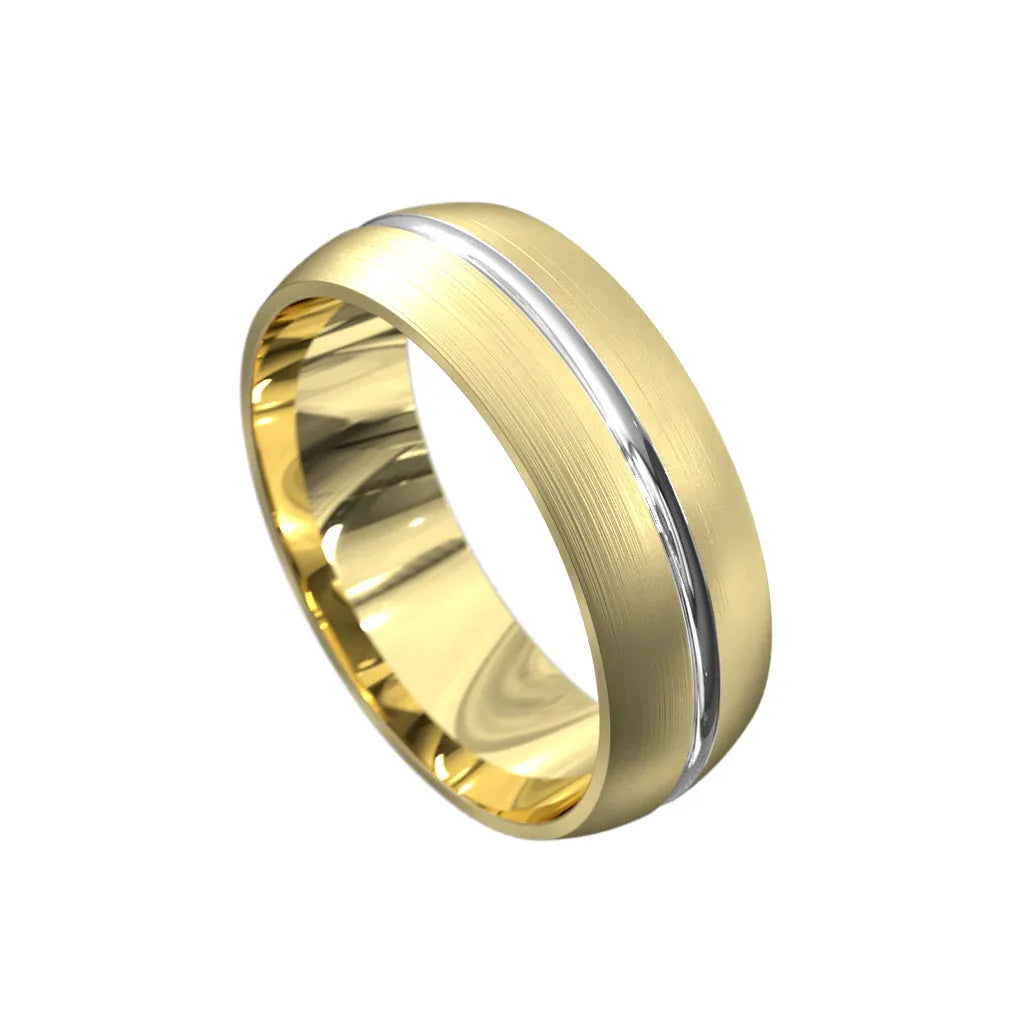 Cam | Mens wedding band - Lizunova Fine Jewels