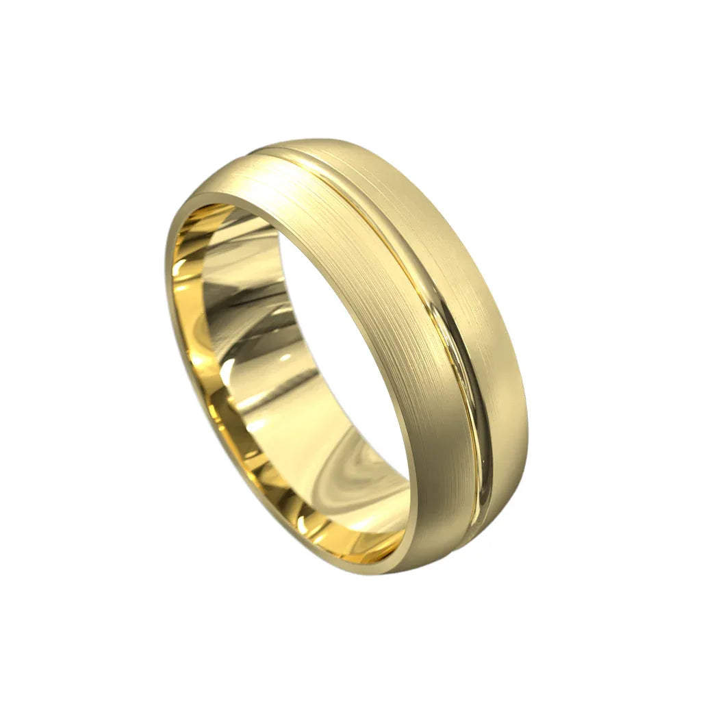 Cam | Mens wedding band - Lizunova Fine Jewels