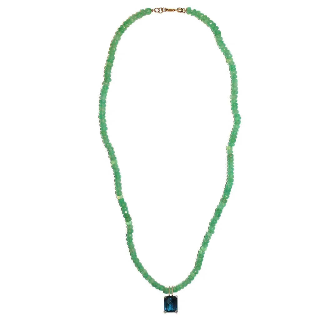 Verde | Chrysoprase strand - Lizunova Fine Jewels