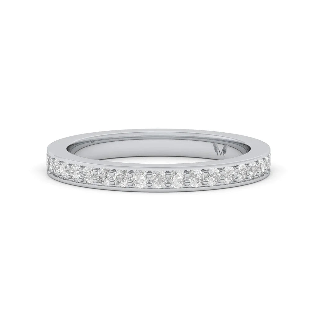 Edith | Diamond pave wedding ring - Lizunova Fine Jewels