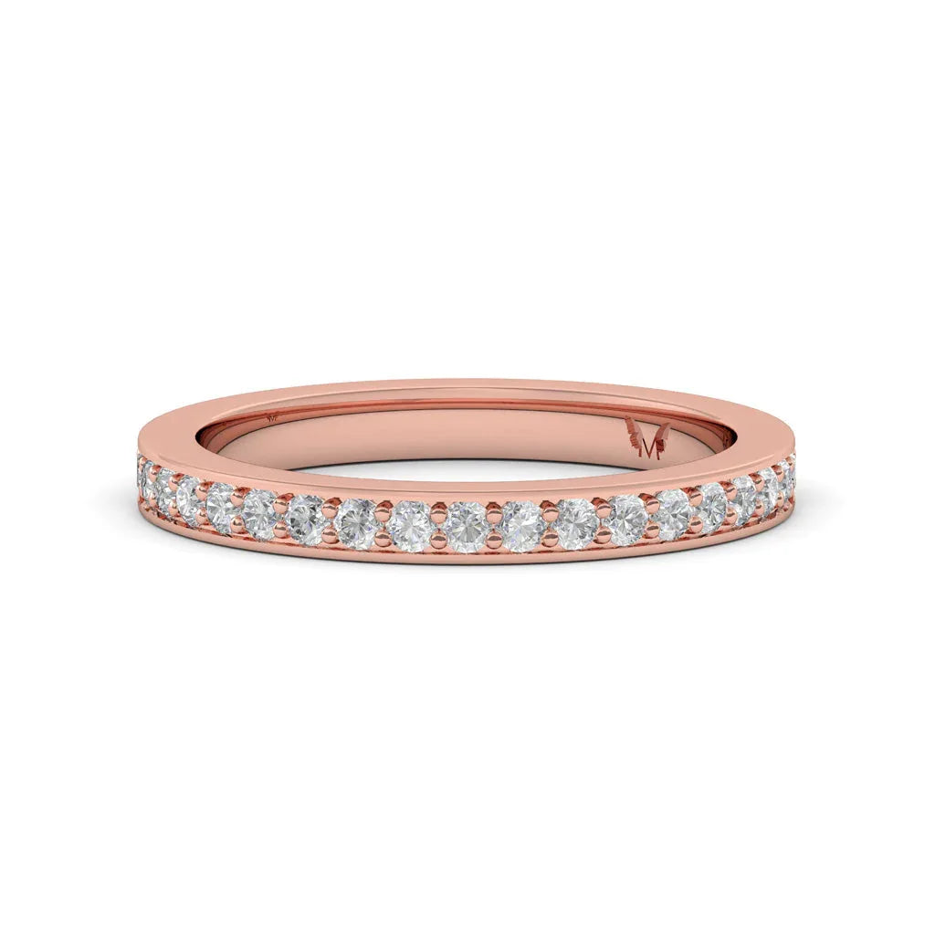 Edith | Diamond pave wedding ring - Lizunova Fine Jewels