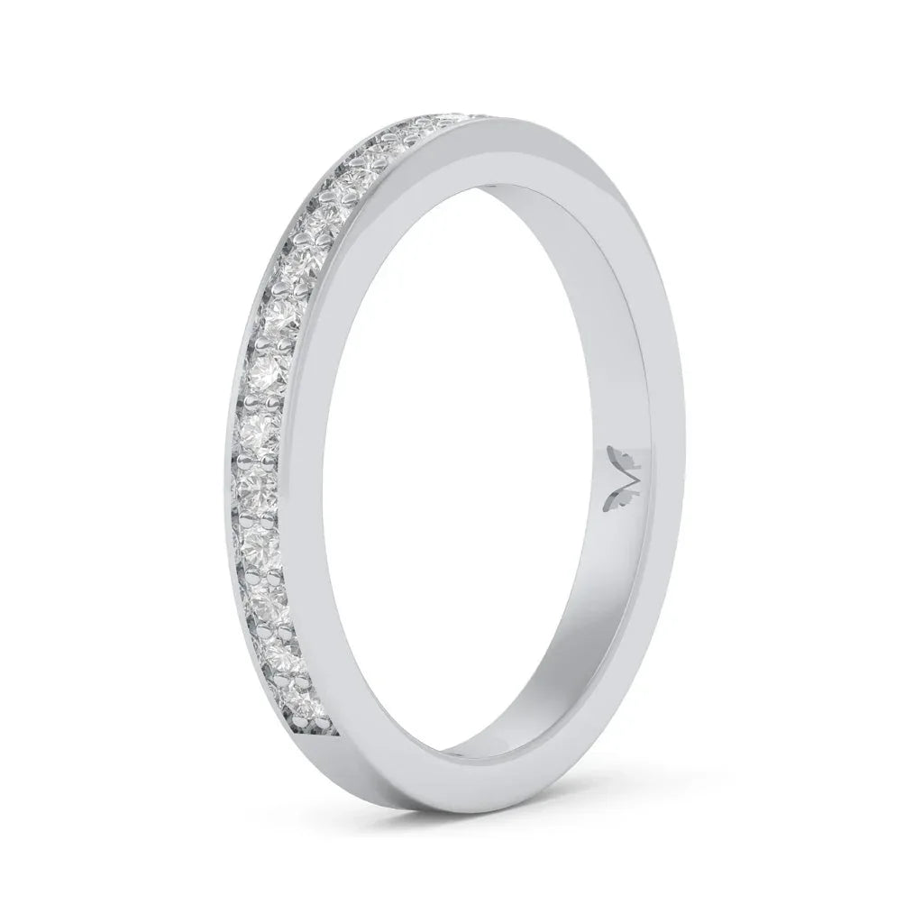 Edith | Diamond pave wedding ring - Lizunova Fine Jewels