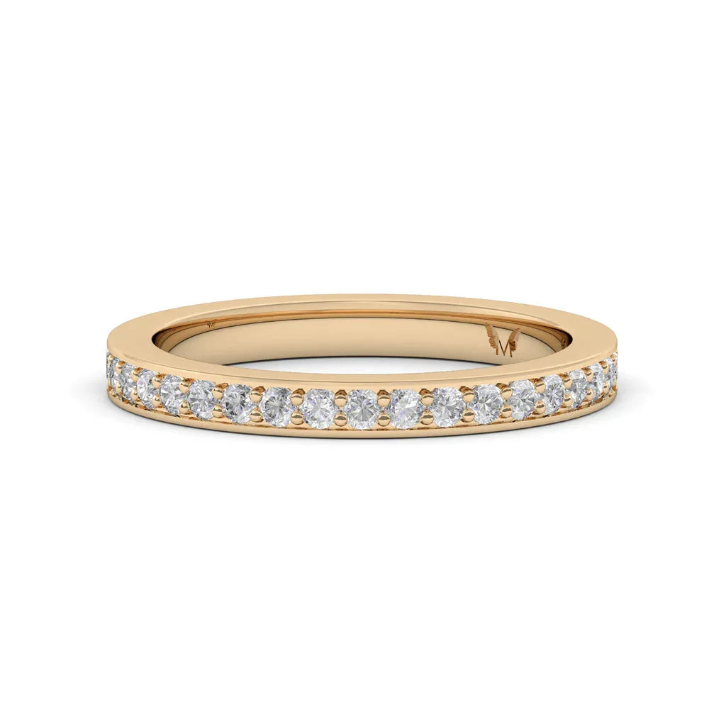 Edith | Diamond pave wedding ring - Lizunova Fine Jewels