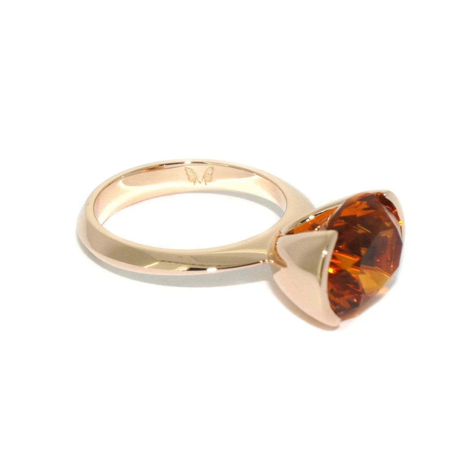 Embrace | Citrine ring - Lizunova Fine Jewels