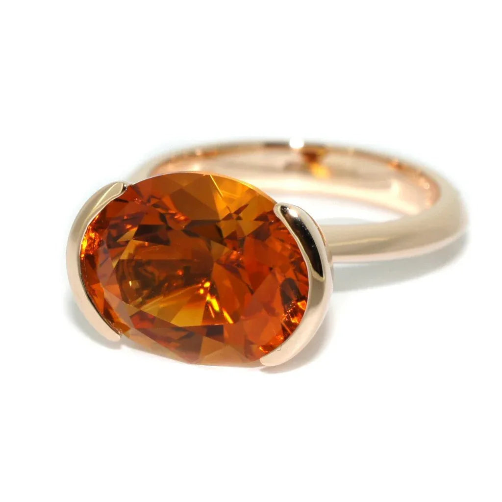 Embrace | Citrine ring - Lizunova Fine Jewels