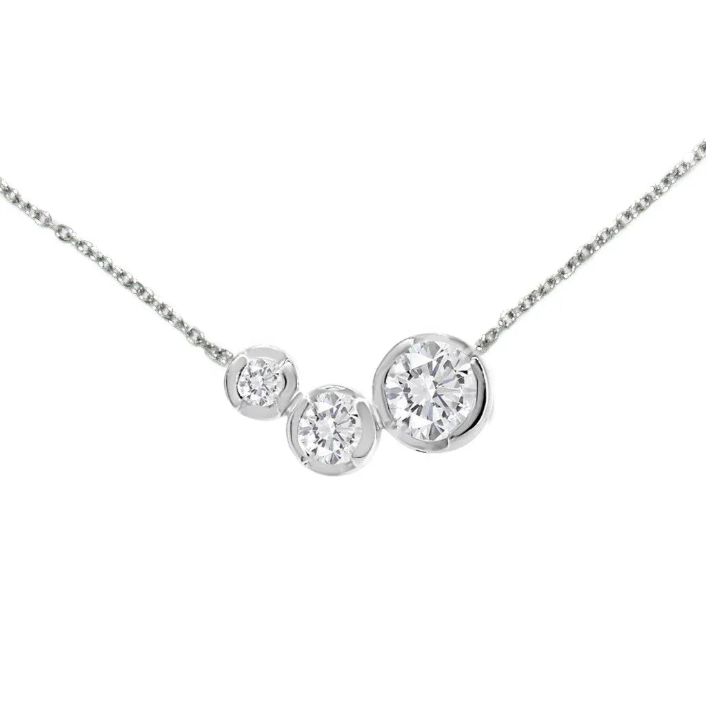 Hudson | Diamond necklace - Lizunova Fine Jewels
