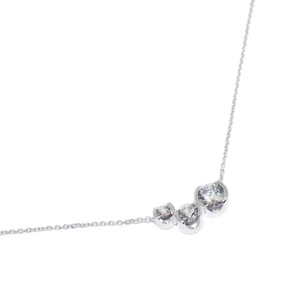Hudson | Diamond necklace - Lizunova Fine Jewels