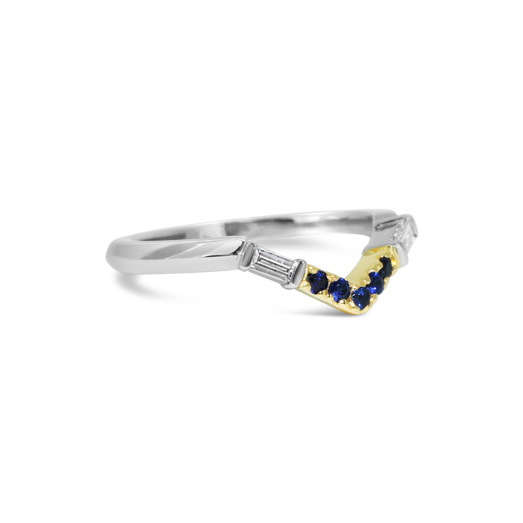 Ida-Custom-bespoke-sapphire-diamond-fitted-wedding-ring-3-Lizunova-Fine-Jewels-Sydney-jeweller-Sydney-Australia
