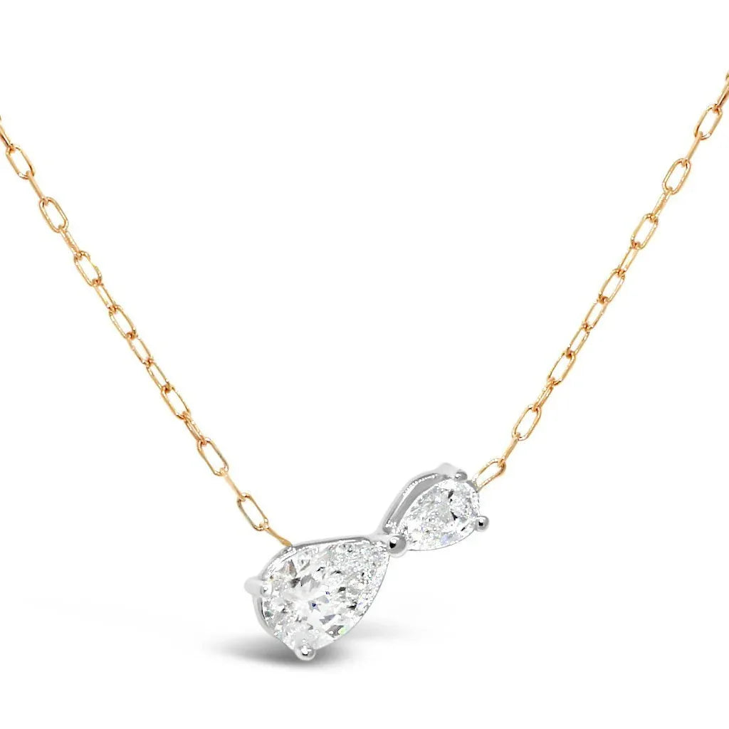 Infinity | Diamond necklace - Lizunova Fine Jewels