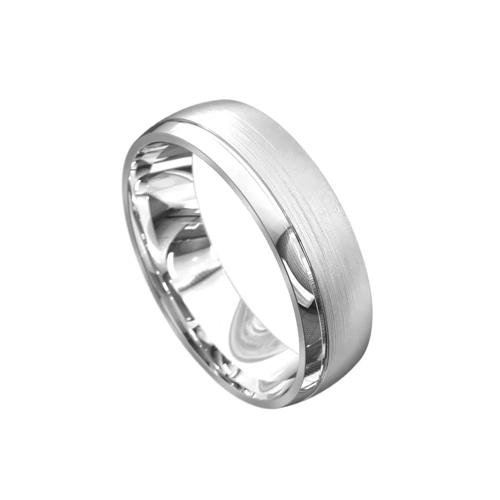 Joel | Mens wedding band - Lizunova Fine Jewels