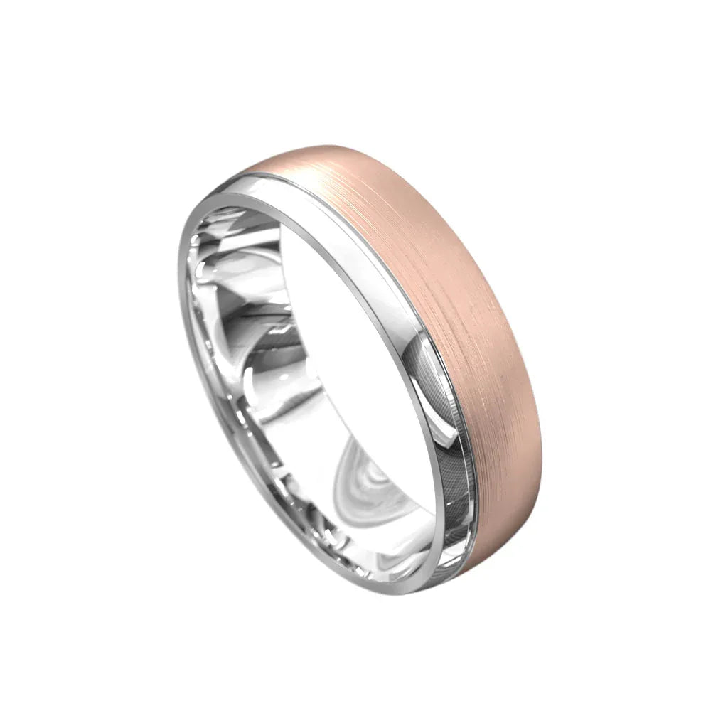 Joel | Mens wedding band - Lizunova Fine Jewels