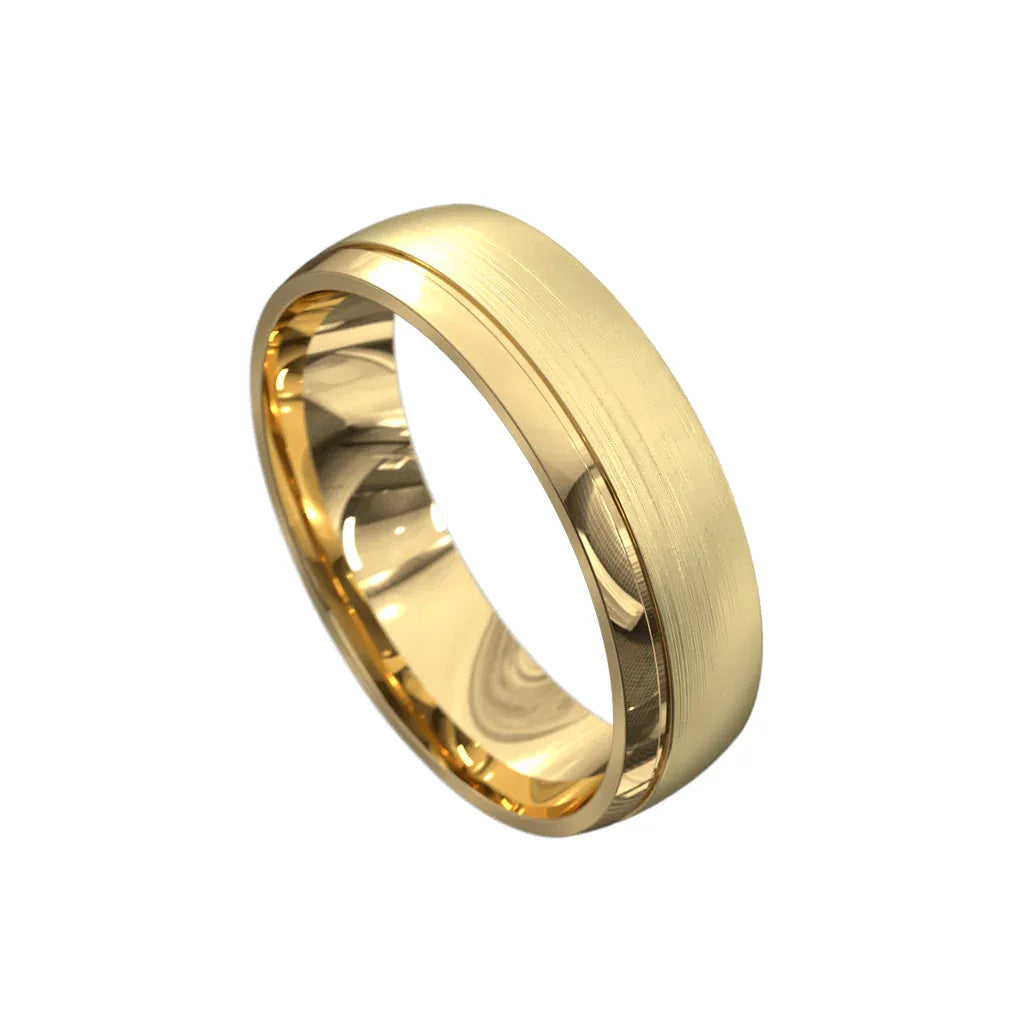 Joel | Mens wedding band - Lizunova Fine Jewels