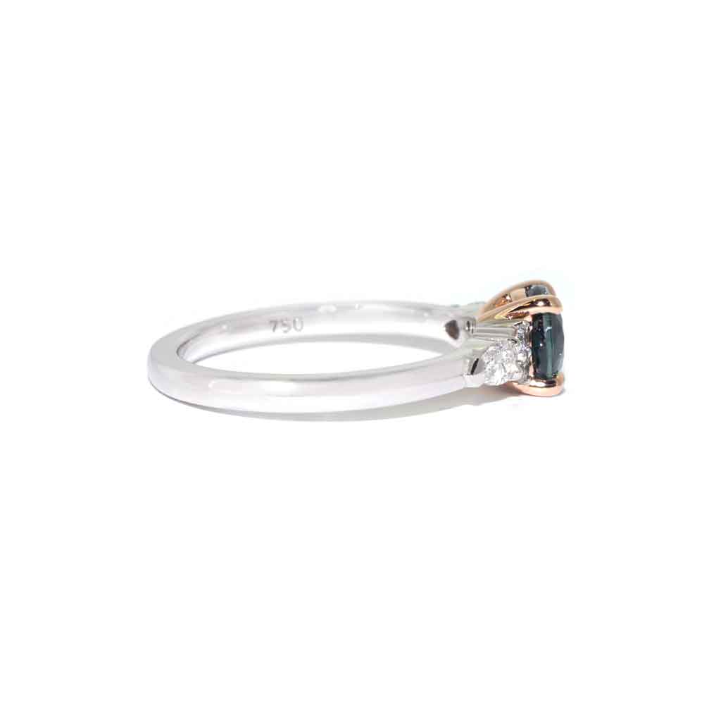 Kai-round-Montana-sapphire-diamond-engagement-ring-3-Lizunova-Fine-Jewels-Sydney-NSW-Australia