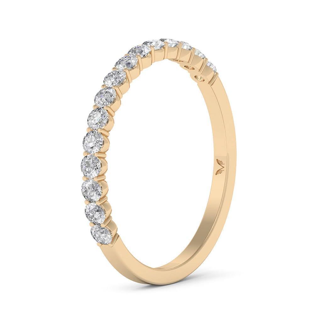 Keira | Diamond wedding ring - Lizunova Fine Jewels