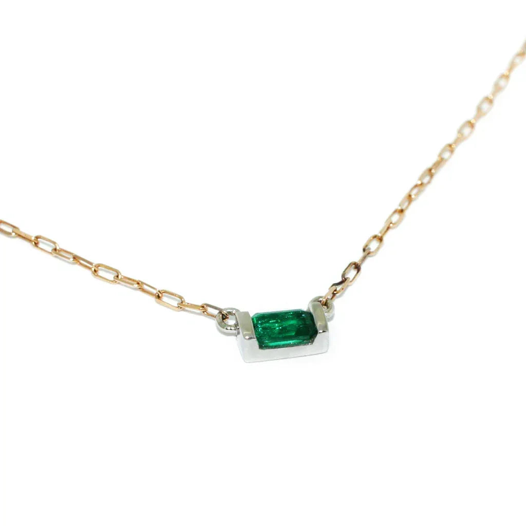 Lali | Emerald necklace - Lizunova Fine Jewels