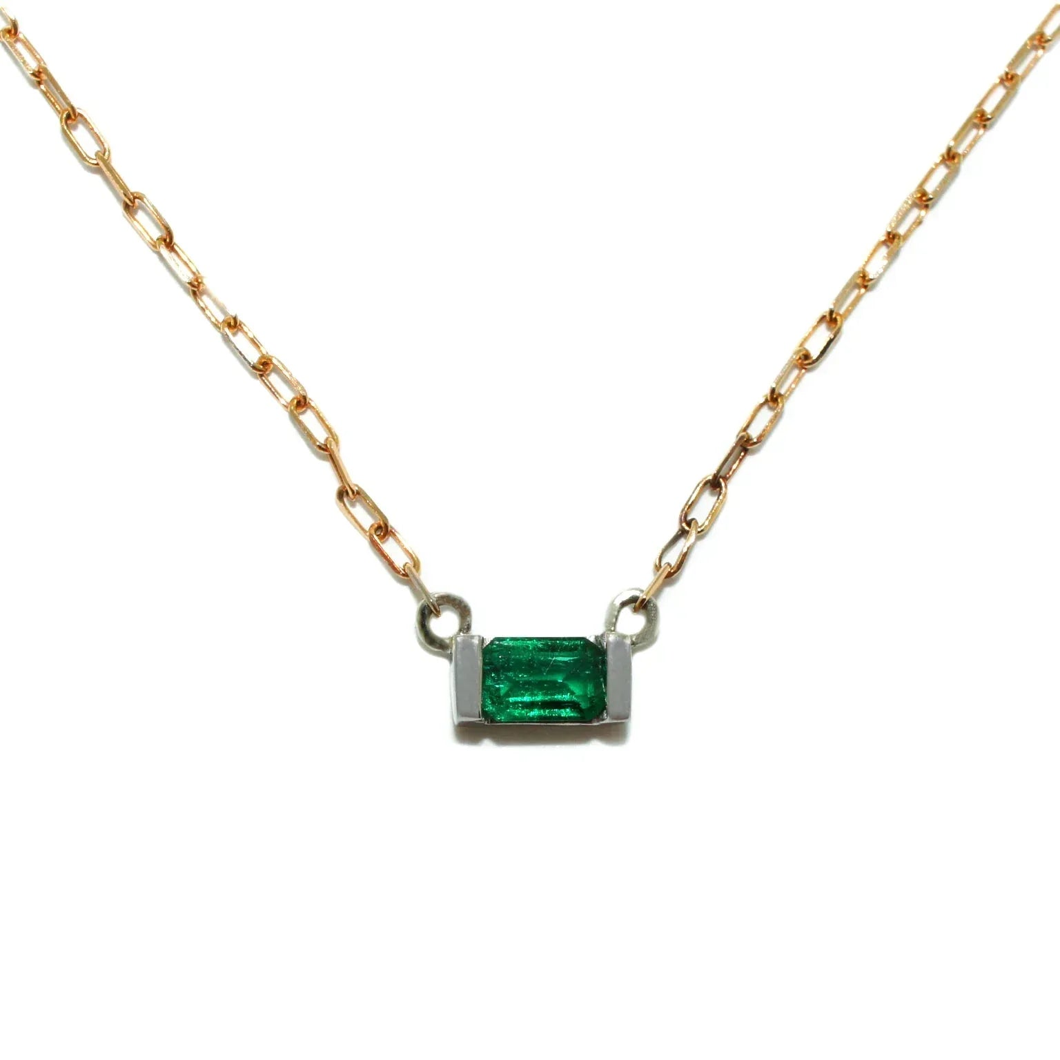Lali | Emerald necklace - Lizunova Fine Jewels