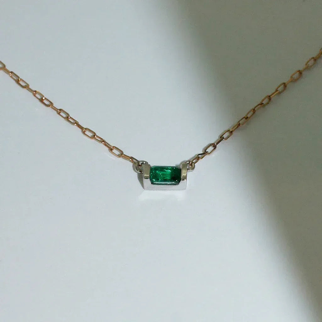 Lali | Emerald necklace - Lizunova Fine Jewels