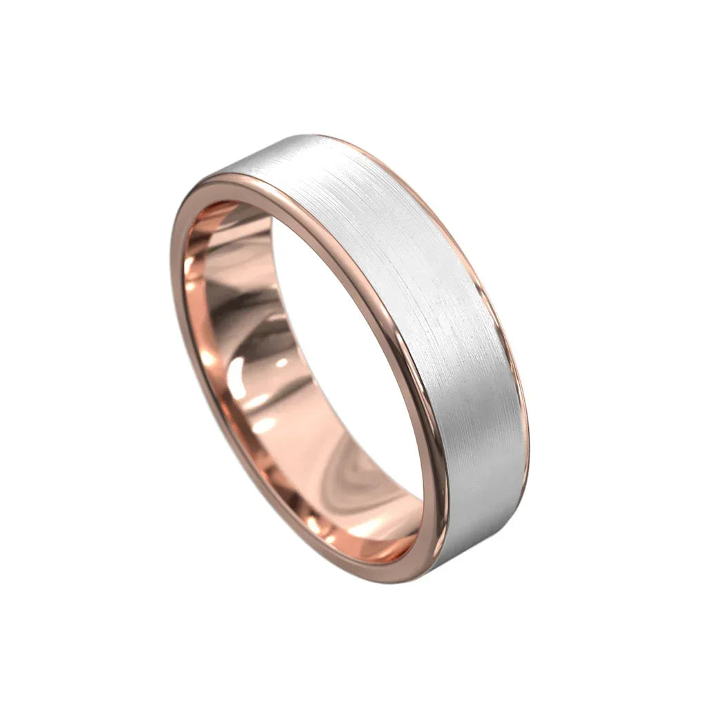 Lev | Mens wedding band - Lizunova Fine Jewels