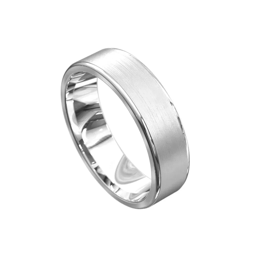 Lev | Mens wedding band - Lizunova Fine Jewels
