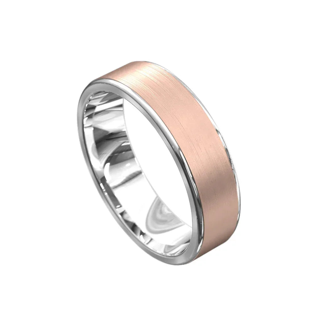 Lev | Mens wedding band - Lizunova Fine Jewels