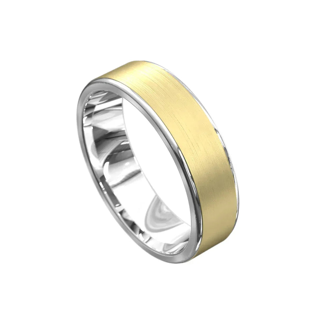 Lev | Mens wedding band - Lizunova Fine Jewels