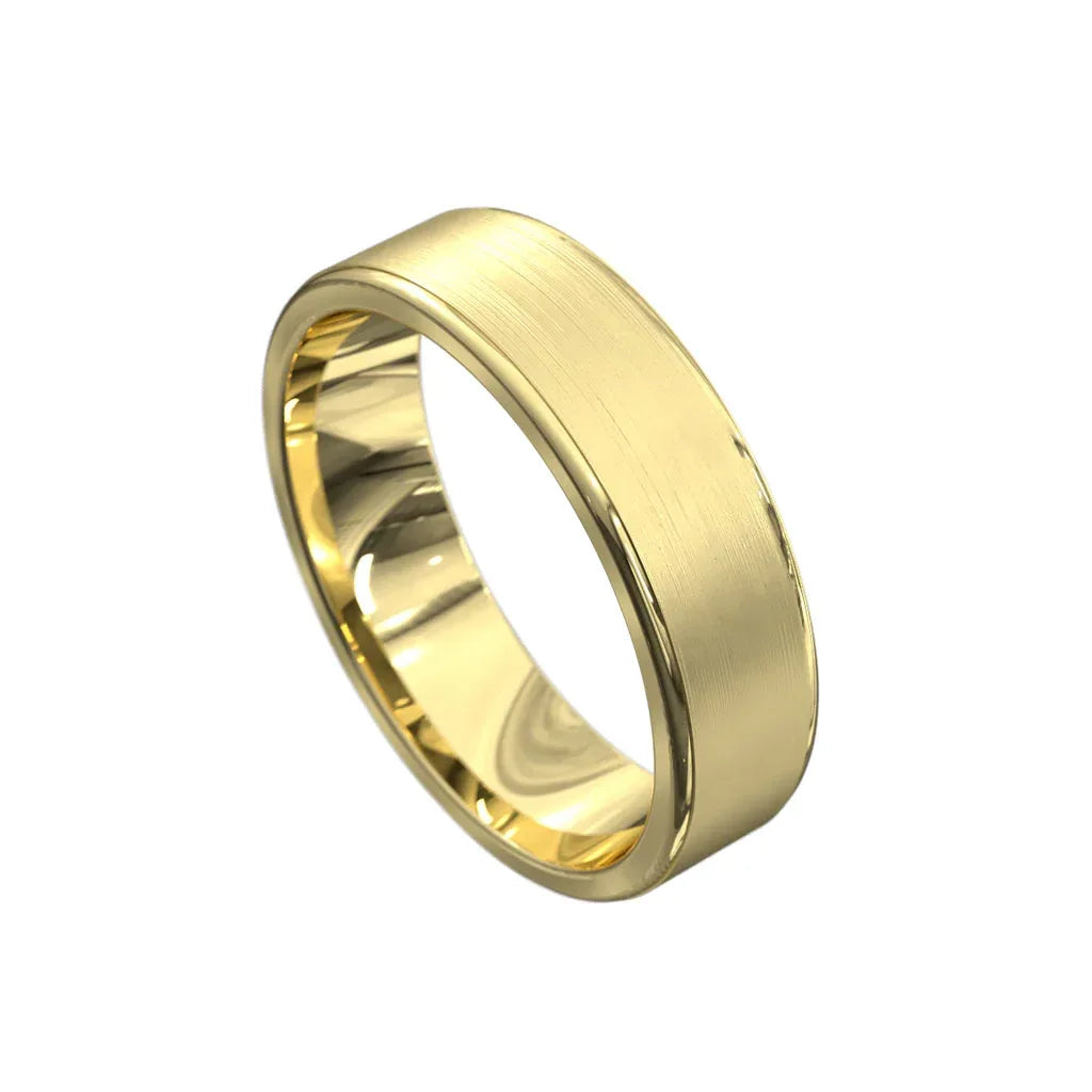 Lev | Mens wedding band - Lizunova Fine Jewels
