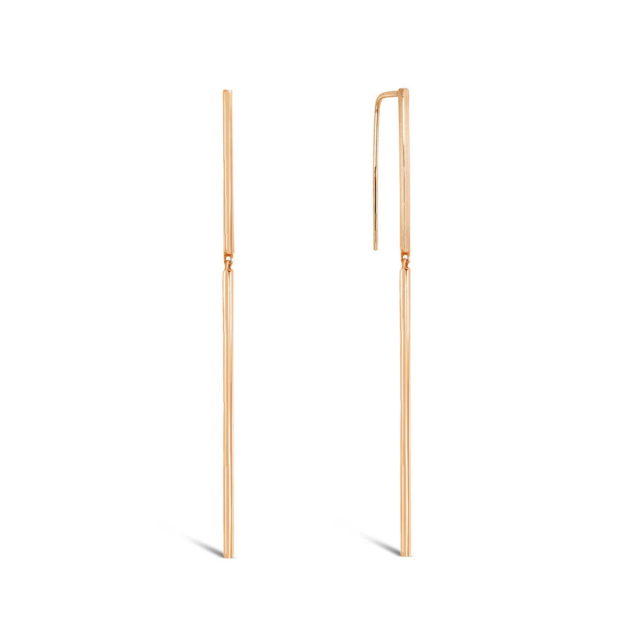 Line | Long earrings - Lizunova Fine Jewels
