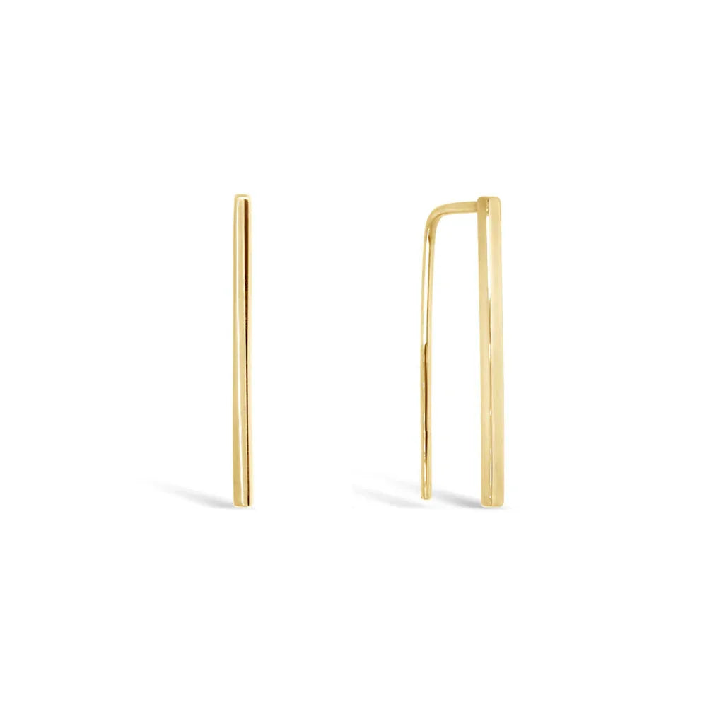 Line | Short earrings - Lizunova Fine Jewels