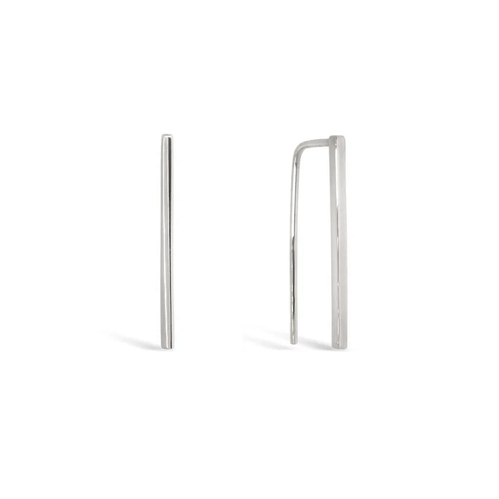 Line | Short earrings - Lizunova Fine Jewels