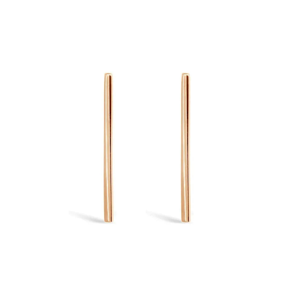 Line | Short earrings - Lizunova Fine Jewels