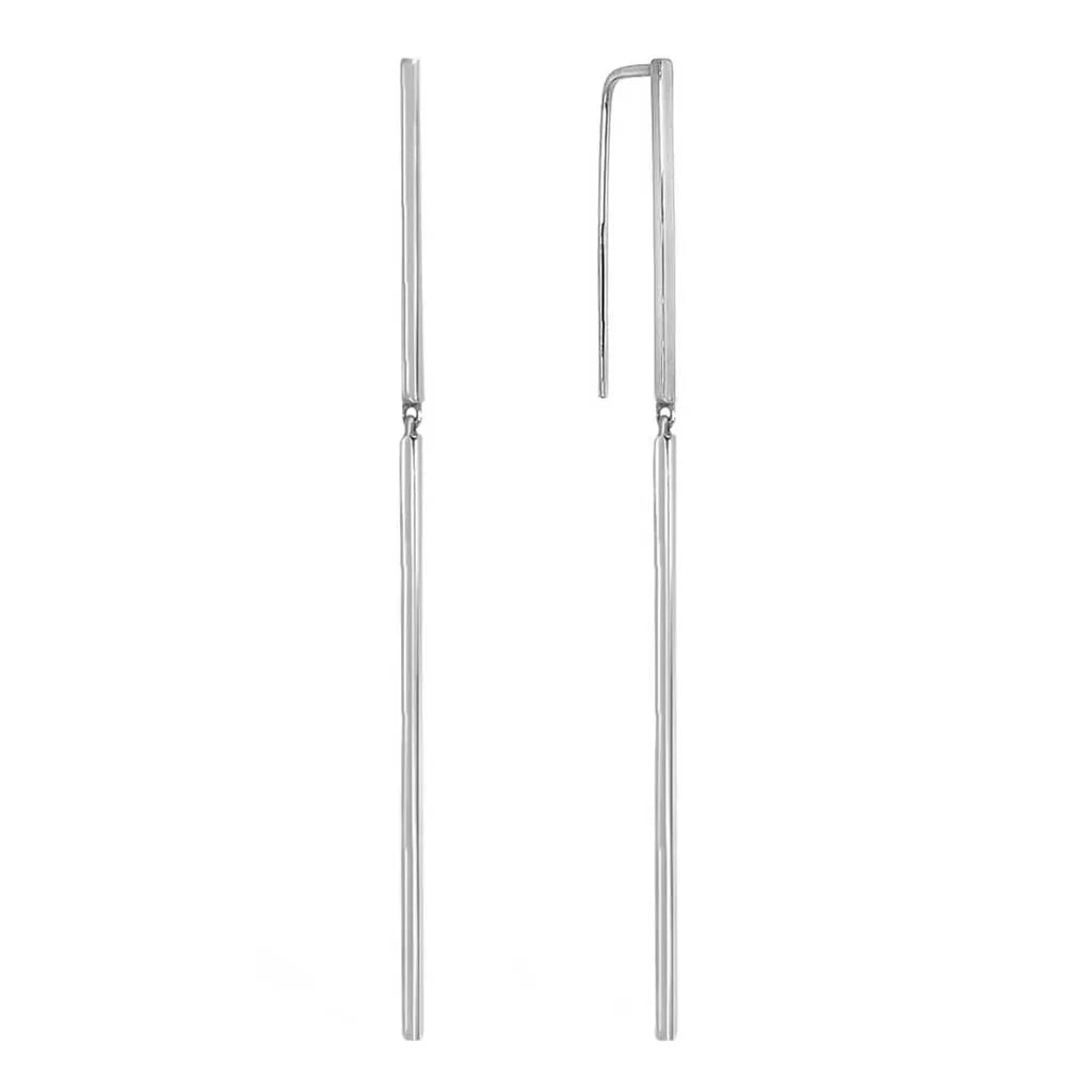 Line | Long earrings - Lizunova Fine Jewels