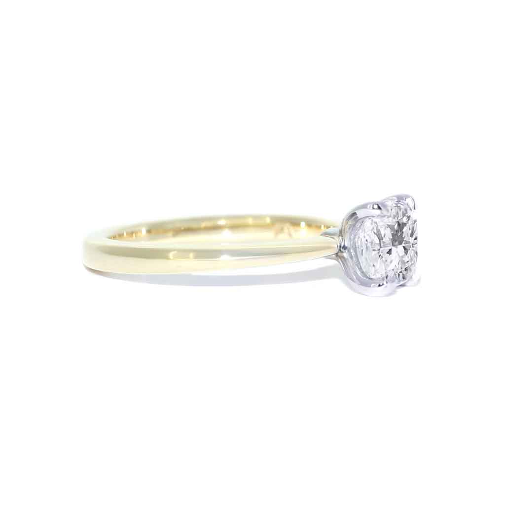 Lucia-cushion-cut-diamond-engagement-ring-gold-platinum-jeweller-Lizunova-Fine-Jewels-Sydney-NSW-Australia
