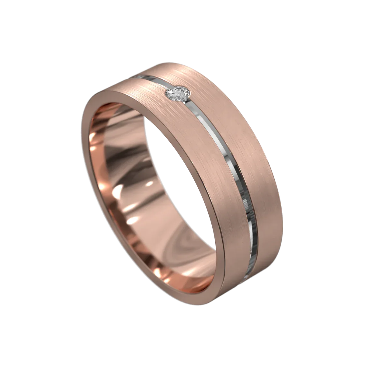 Luke | Mens wedding band - Lizunova Fine Jewels